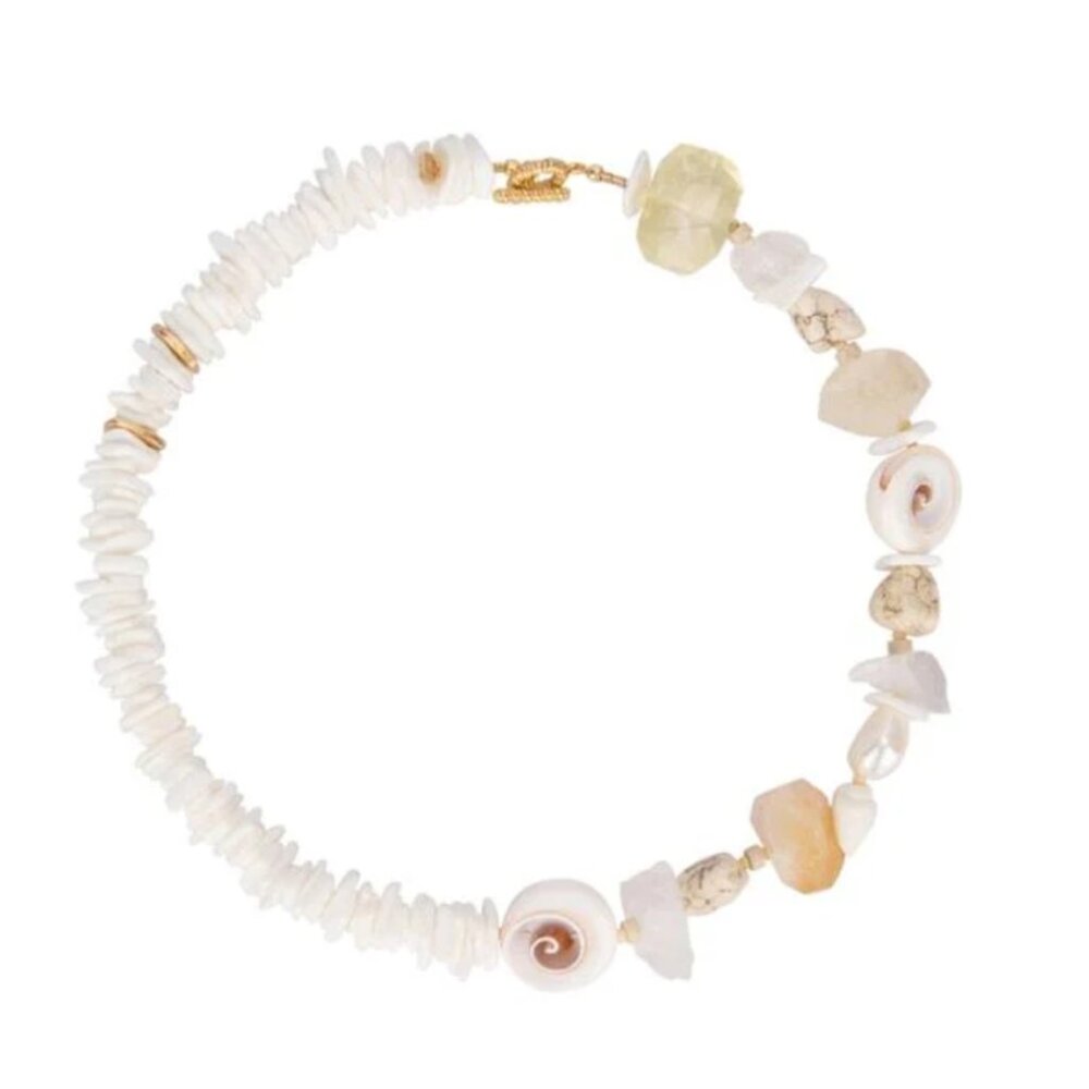 ANNI LU  Shell Decoration Necklace- Castaway Necklace